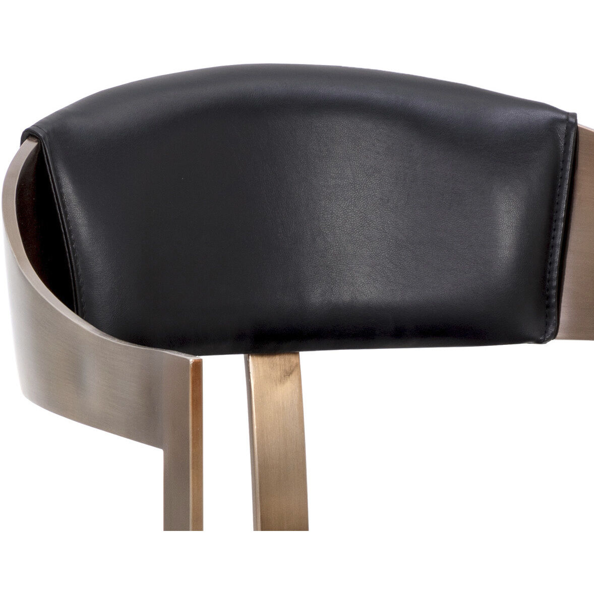 Beaumont Antique Brass / Cantina Black Dining Armchair